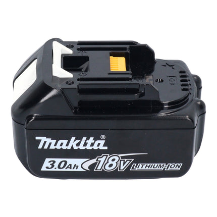 Makita DBO 481 F1J Ponceuse vibrante sans fil 18 V 112 x 102 mm + 1x batterie 3,0 Ah + Makpac - sans chargeur