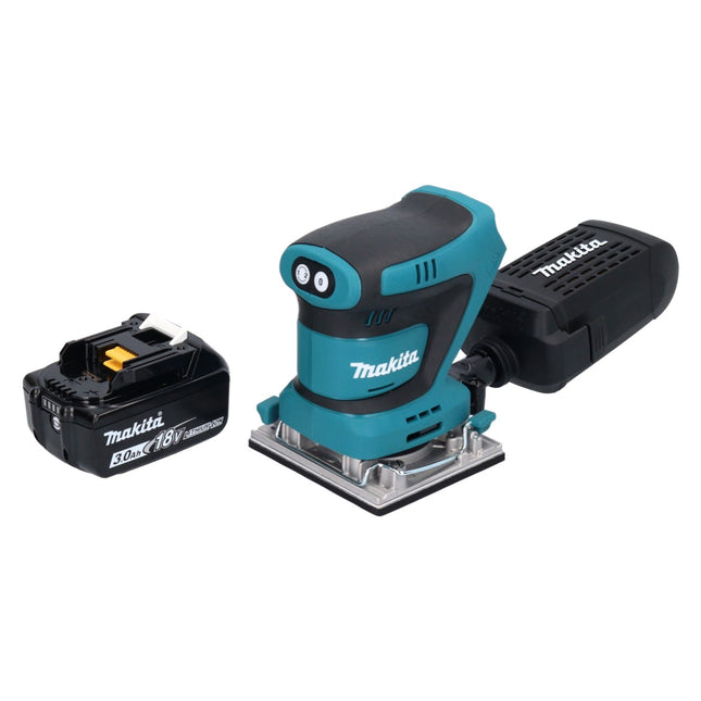 Makita DBO482F1 Ponceuse vibrante sans fil 112x102mm 18V + 1x Batterie 3,0Ah - sans chargeur