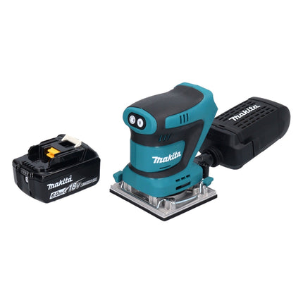 Makita DBO482G1 Ponceuse vibrante sans fil 112x102mm 18V + 1x Batterie 6,0Ah - sans chargeur
