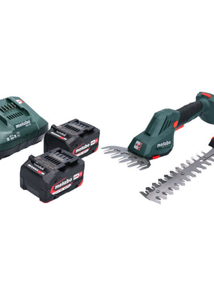 Cortacésped y cortasetos Metabo SGS 18 LTX Q batería 18 V + 2x batería 4,0 Ah + cargador