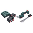 Cortacésped y cortasetos Metabo SGS 18 LTX Q batería 18 V + 2x batería 4,0 Ah + cargador