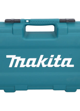 Makita DHP 484 RTX1W Perceuse-visseuse à percussion sans fil 18 V 54 Nm brushless blanc + 2x Batteries 5,0 Ah + Chargeur + Set d'accessoires - 74 pièces + Coffret