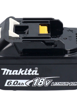 Taladro percutor inalámbrico Makita DHP 487 G1X1 18 V 40 Nm sin escobillas + 1x batería 6,0 Ah + juego de accesorios 74 piezas + maletín - sin cargador