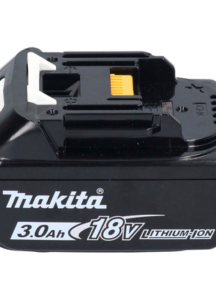 Makita DDF 485 F1X1 taladro atornillador inalámbrico 18 V 50 Nm sin escobillas + 1x batería 3,0 Ah + juego de accesorios 74 piezas + maletín - sin cargador