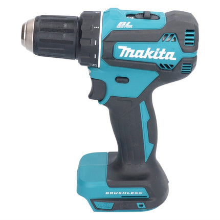 Makita DDF 485 RT1X1 Perceuse-visseuse sans fil 18 V 50 Nm sans balais + 1x Batterie 5,0 Ah + Chargeur + kit d'accessoires - 74 pièces + Mallette