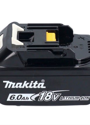 Makita DDF 485 G1X1 taladro atornillador inalámbrico 18 V 50 Nm sin escobillas + 1x batería 6,0 Ah + juego de accesorios 74 piezas + maletín - sin cargador