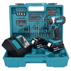 Makita DTD152F1X1 Visseuse à percussion sans fil 165Nm 18V 1/4