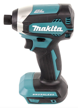 Makita DTD 153 F1X1 Akku Schlagschrauber 18 V 170 Nm 1/4" Brushless + 1x Akku 3,0 Ah + 74 tlg. Zubehörset + Koffer - ohne Ladegerät