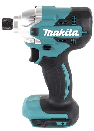 Makita DTD 156 RF1X1 llave de impacto a batería 18 V 155 Nm 1/4" + 1x batería 3,0 Ah + cargador + set de accesorios 74 piezas + estuche