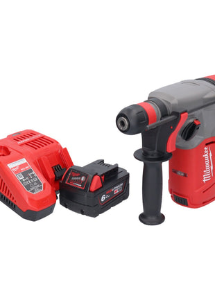 Marteau combiné à batterie Milwaukee M18 CHX-601 18 V 2,5 J SDS plus brushless + 1x batterie 6,0 Ah + chargeur