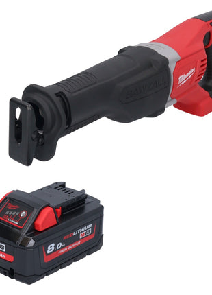 Milwaukee M18 BSX-801 Batterie Recipro Sbelsge 18 V + 1x Batterie 8,0 Ah - sans chargeur