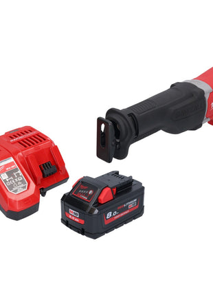 Milwaukee M18 BSX-801 Scie sabre sans fil 18 V + 1x batterie 8,0 Ah + chargeur