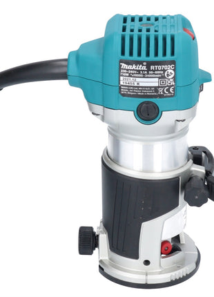 Makita RT 0702 C fraise a une main 710 watts 6 / 8 mm