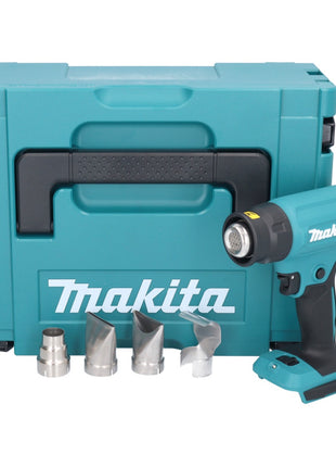 Makita DHG 181 ZJ Pistolet air chaud sans fil 18 V 150 - 550C + Makpac - sans batterie, sans chargeur de batterie