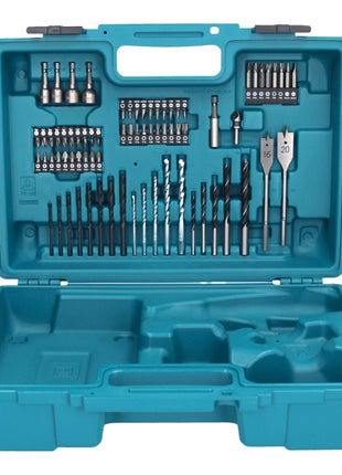 Makita DHP 453 SYX1 perceuse à percussion sans fil 18 V 42 Nm + 2 batteries 1,5 Ah + chargeur + jeu d'accessoires 74 pièces + mallette