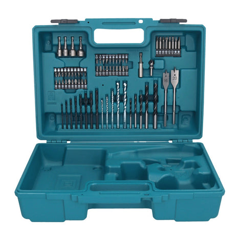 Makita DTD 154 SY1X1 llave de impacto a batería 18 V 175 Nm 1/4" sin escobillas + 1x batería 1,5 Ah + cargador + set de accesorios 74 piezas + estuche