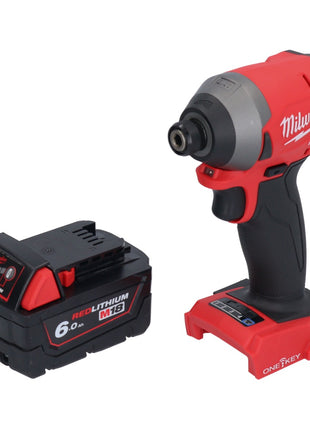 Clé à chocs sans fil Milwaukee M18 ONEID2-601 18 V 226 Nm 1/4" brushless + 1x batterie 6,0 Ah - sans chargeur