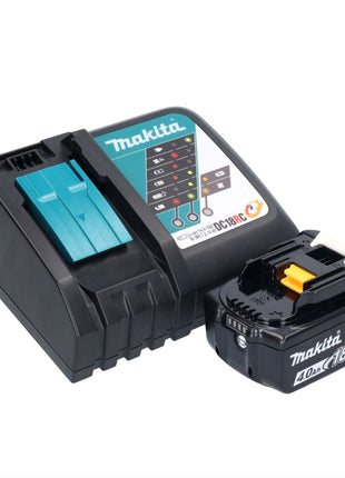 Makita DVC 750 LRM1 Aspirateur à batterie LXT 18 V 67 mbar 7,5 l Brushless + 1x batterie 4,0 Ah + chargeur