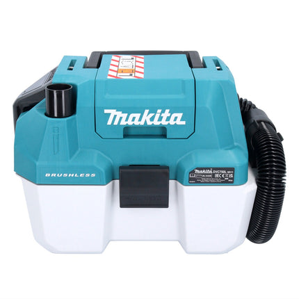 Makita DVC 750 LRG Aspirateur Souffleur sans fil LXT 67mbar 18V 07,5l Brushless + 2x Batteries 6,0Ah + Chargeur