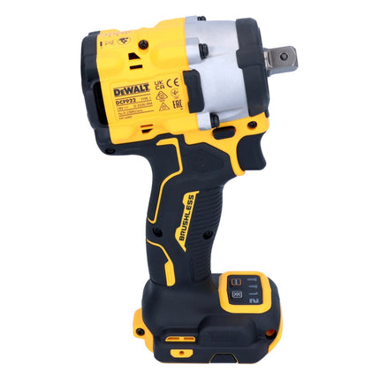 DeWalt DCF 922 NT Clé à choc sans fil 18 V 400 Nm 1/2" Brushless + TSTAK - sans batterie, sans chargeur