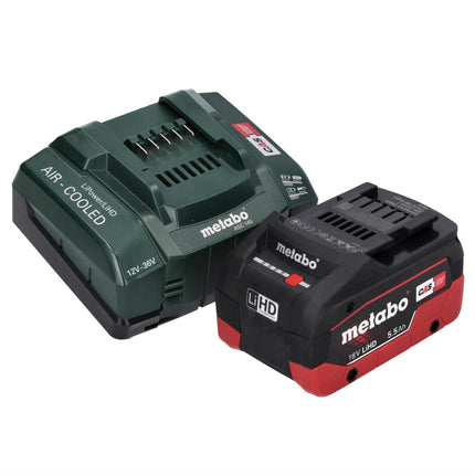 Metabo SSW 18 LT 300 BL Visseuse à choc sans fil 18 V 300 Nm Brushless + 1x batterie 5,5 Ah + chargeur + metaBOX