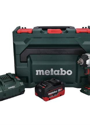 Metabo SSW 18 LT 300 BL Visseuse à choc sans fil 18 V 300 Nm Brushless + 1x batterie 8,0 Ah + chargeur + metaBOX