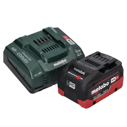 Metabo SSW 18 LT 300 BL Visseuse à choc sans fil 18 V 300 Nm Brushless + 1x batterie 8,0 Ah + chargeur + metaBOX