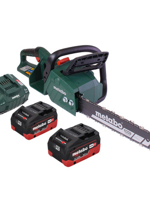 Metabo MS 36-18 LTX BL 40 Akku Kettensäge 36 V ( 2x 18 V ) 40 cm 22 m/s Brushless + 2x Akku 8,0 Ah + Ladegerät - Toolbrothers