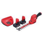 Milwaukee M12 FHT20-402 Taille-haies sans fil 20cm 12V Brushless + 2x Batteries 4,0Ah + Chargeur (4933479676)