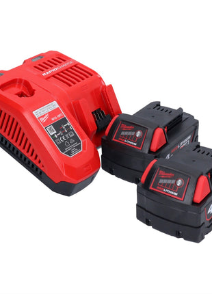 Clé à chocs sans fil Milwaukee M18 CBLID-402C 18 V 180 Nm 1/4" brushless + 2x batterie 4,0 Ah + chargeur + coffret (4933464534)