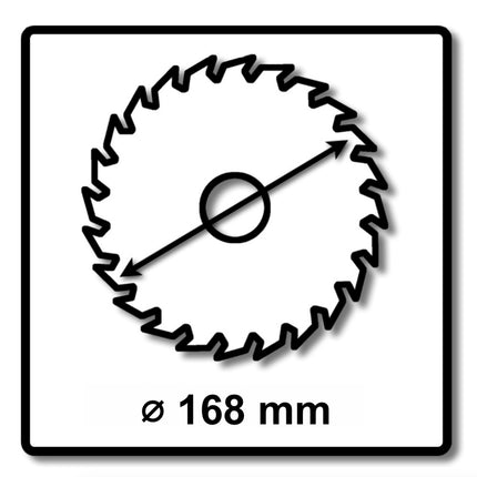 Festool Lame de scie circulaire Aluminium / Plastics HW F/FA 52 168 x 1,8 x 20 PW16 ( 205767 ) pour TS 60 K, CSC-SYS 50