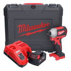 Clé à chocs sans fil Milwaukee M18 CBLID-601C 18 V 180 Nm 1/4