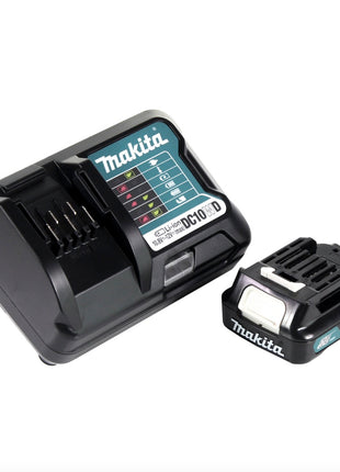 Makita WR 100 DWA1 Visseuse à cliquet sans fil 12 V 47,5 Nm 1/4'' 3/8'' + 1x batterie 2,0 Ah + chargeur