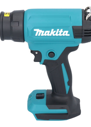 Makita DHG 181 RTJ Pistolet air chaud sans fil 18 V 150 - 550C + 2x batterie rechargeable 5,0 Ah + chargeur + Makpac