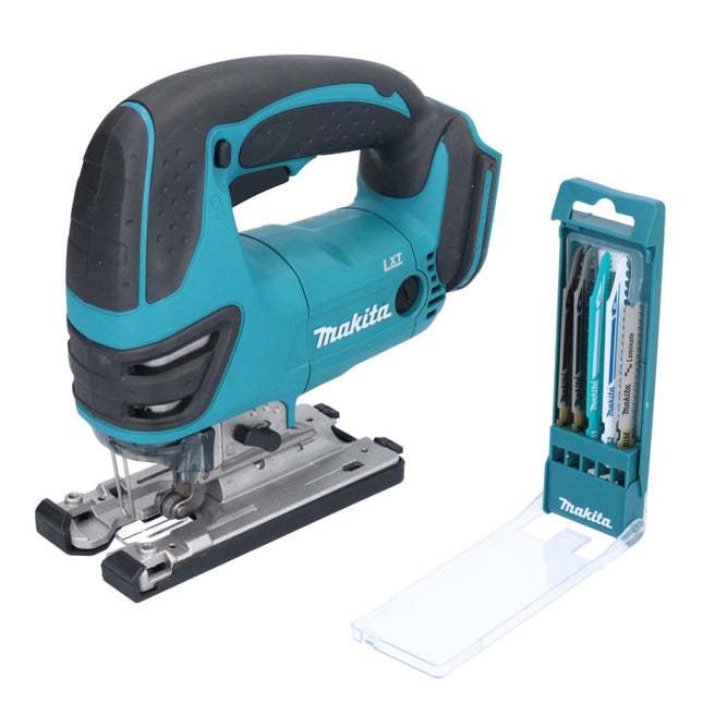 Makita DJV 180 Z Scie sauteuse sans fil 18 V + 5 pcs. jeu de lames de scie sauteuse - sans batterie, sans chargeur