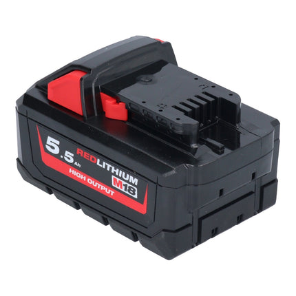 Milwaukee M18 HB 5,5 Kit batterie 3x 18 V 5,5 Ah / 5500 mAh Li-Ion High Output ( 3x 4932464712 ) avec indicateur de charge