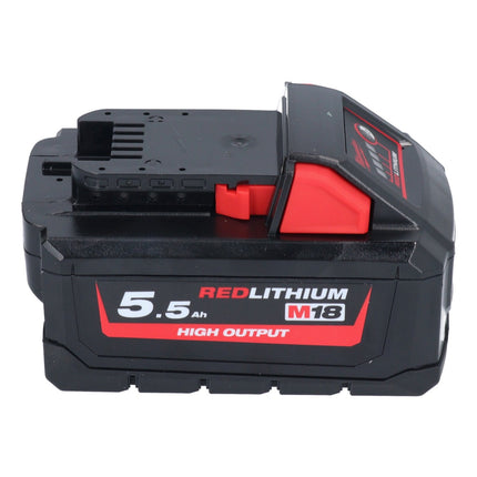 Milwaukee M18 NRG-553 Battery Starter Set High Output 18 V + 3x Battery 5,5 Ah ( 3x 4932464712 ) + M12-18 FC Charger ( 4932451079 )