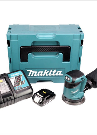 Makita DBO 180 Y1J-D 18 V Akku Exzenterschleifer + 1x Akku 1,5Ah + Ladegerät + Makpac - Toolbrothers