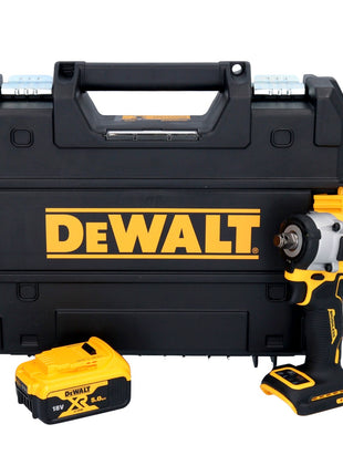 DeWalt DCF 921 NT Clé à choc sans fil 18 V 400 Nm 1/2" Brushless + 1x batterie 5,0 Ah + TSTAK - sans chargeur