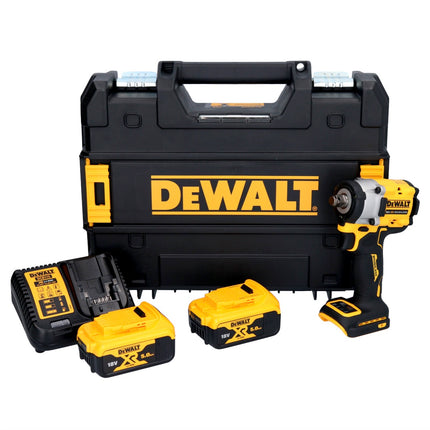 DeWalt DCF 921 P2 Clé à choc 18 V 400 Nm 1/2" Brushless + 2x batterie 5,0 Ah + chargeur + TSTAK