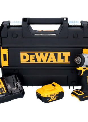 DeWalt DCF 922 P1 Clé à choc sans fil 18 V 400 Nm 1/2'' Brushless + 1x batterie 5,0 Ah + chargeur + TSTAK