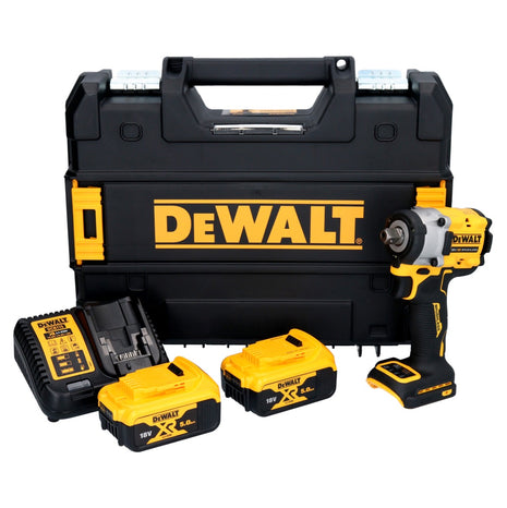 DeWalt DCF 922 P2 Clé à choc 18 V 400 Nm 1/2'' Brushless + 2x batterie 5,0 Ah + chargeur + TSTAK