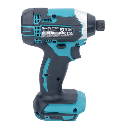 Makita DTD 152 Y1 Clé à choc sans fil 18 V 165 Nm 1/4'' + 1x batterie 1,5 Ah - sans chargeur