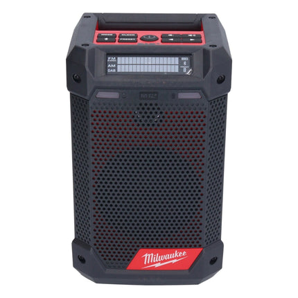 Milwaukee M12 RCDAB+-0 Radio sans fil DAB+ 12 V ( 4933472114 ) Solo - sans batterie, sans chargeur