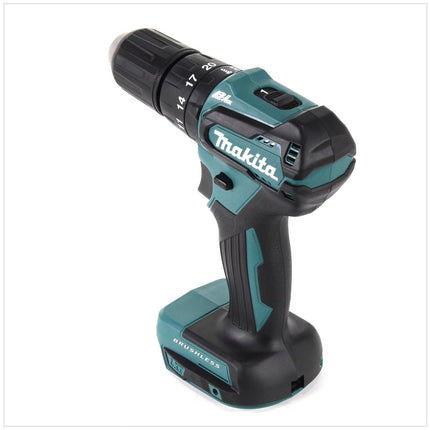Makita DHP 483 Z Perceuse-visseuse à percussion sans fil 18 V 40 Nm Brushless Solo - sans batterie, sans chargeur