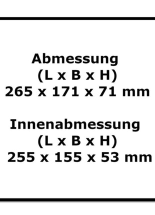 Festool T-LOC SYS MINI 1 TL TRA MINI Systainer 4 Stk. ( 4x 203813 ) Kleinteile Koffer transparenter Deckel koppelbar mit SYS-MINI 1 und 3 TL - Toolbrothers