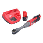 Milwaukee M12 FIR38LR-301 cliquet à batterie long 12 V 75 Nm 3/8