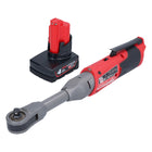 Milwaukee M12 FIR38LR-401 carraca a batería larga 12 V 75 Nm 3/8