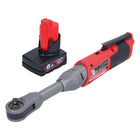 Milwaukee M12 FIR38LR-601 Clé à cliquet longue durée 12 V 75 Nm 3/8'' + 1x batterie 6,0 Ah - sans chargeur