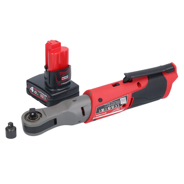 Milwaukee M12 FIR38-401 Clé à cliquet sans fil 12V 75 Nm 3/8" 1/4" + 1x Batterie 4,0Ah - sans chargeur